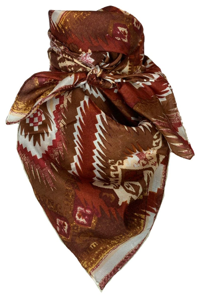 AZTEC #3 Brown White 34.5x34.5 Regular